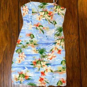 HAWAIIAN MINI DRESS